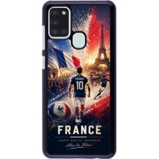 Samsung Galaxy A21s Case Hülle - Fussball Frankreich splash 2026