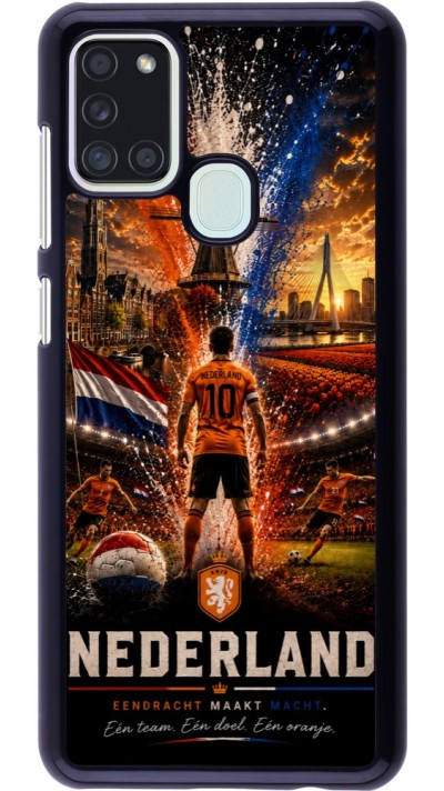 Samsung Galaxy A21s Case Hülle - Fussball Niederlande splash 2026