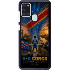 Samsung Galaxy A21s Case Hülle - Fussball Demokratische Republik Kongo splash 2026