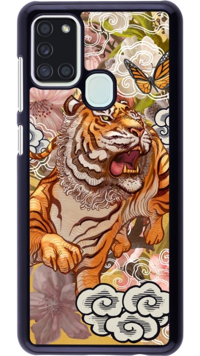 Samsung Galaxy A21s Case Hülle - Spring 23 japanese tiger