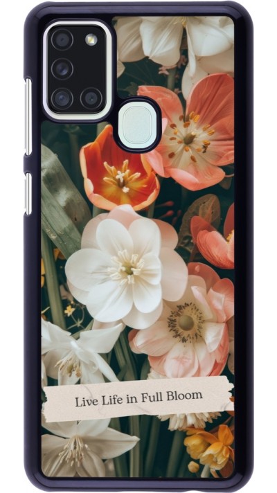 Samsung Galaxy A21s Case Hülle - Full Bloom Spring 2026