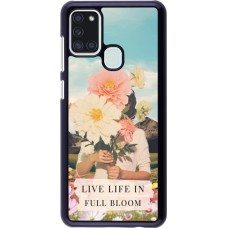 Samsung Galaxy A21s Case Hülle - Live life in full moon Spring 2026