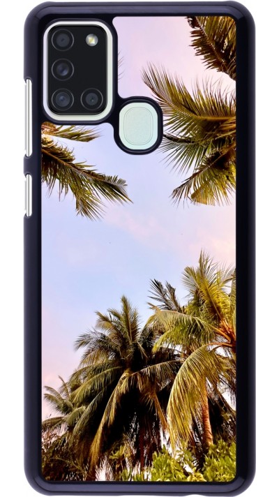Samsung Galaxy A21s Case Hülle - Summer 2023 palm tree vibe