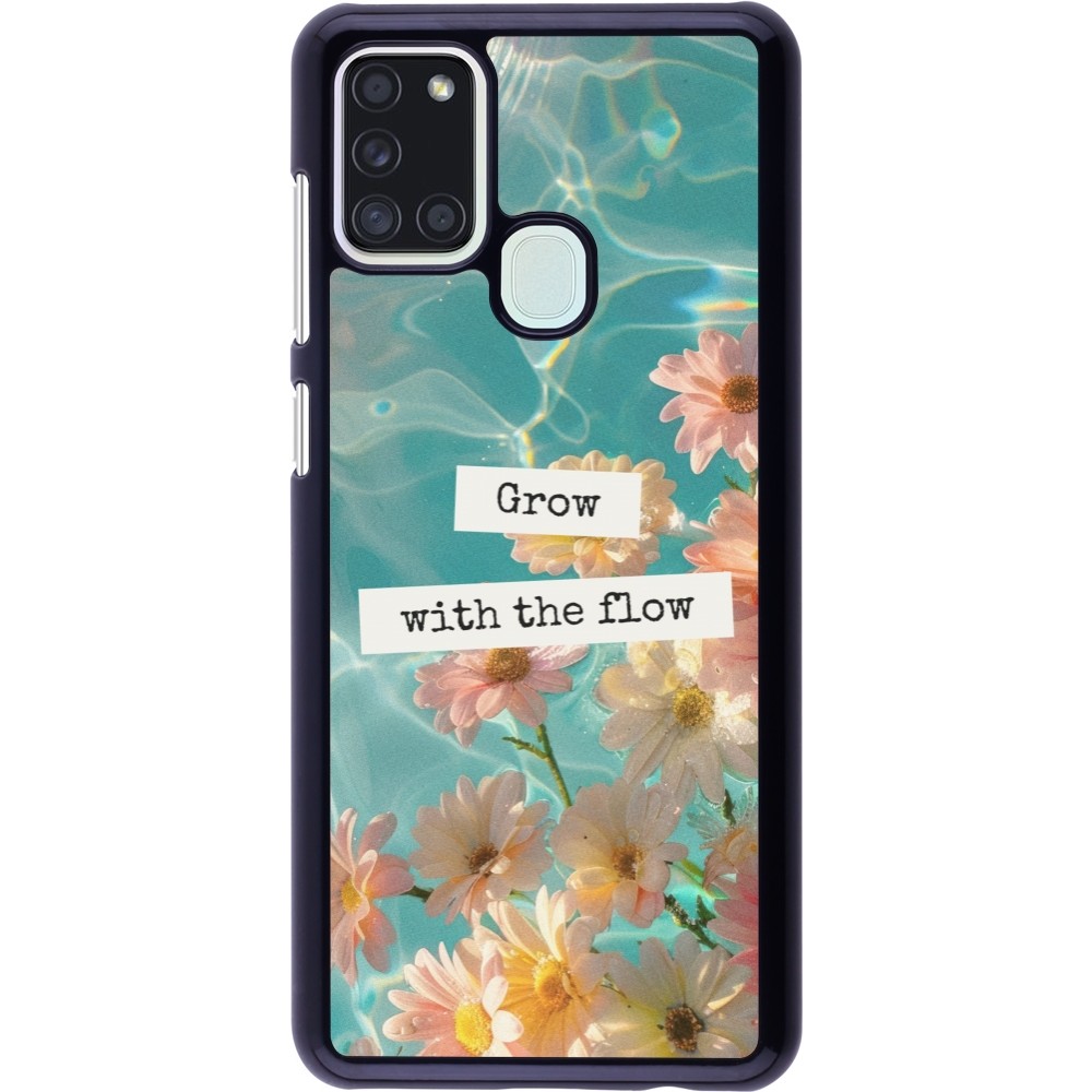 Samsung Galaxy A21s Case Hülle - Summer 2025 Grow with the flow