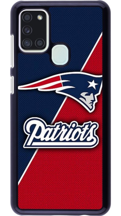 Samsung Galaxy A21s Case Hülle - Super Bowl 26 Patriots 1