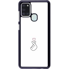Samsung Galaxy A21s Case Hülle - Valentine 2024 heart by Millennials