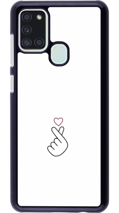 Samsung Galaxy A21s Case Hülle - Valentine 2024 heart by Millennials