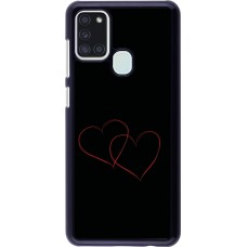 Samsung Galaxy A21s Case Hülle - Valentine 2023 attached heart
