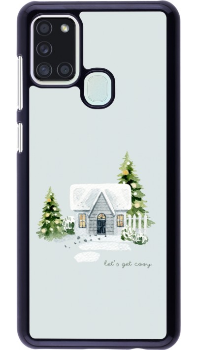 Samsung Galaxy A21s Case Hülle - Winter 25 Cosy House