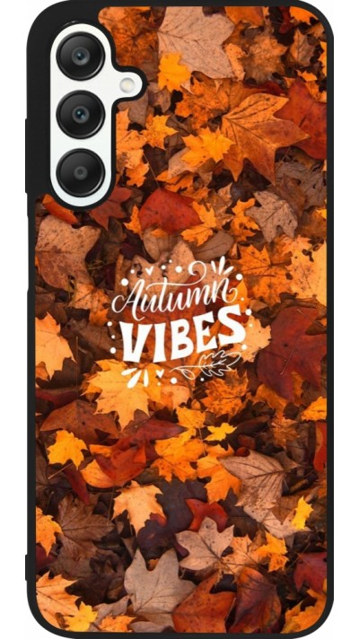 Samsung Galaxy A25 Case Hülle - Silikon schwarz Autumn 25 Autumn vibes