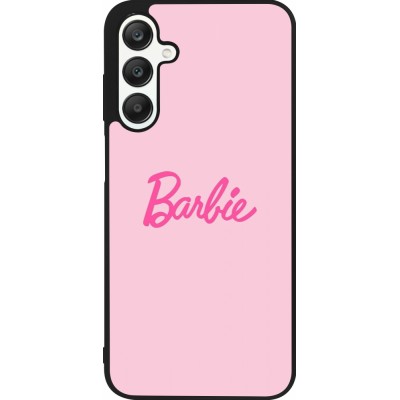 Samsung Galaxy A25 Case Hülle - Silikon schwarz Barbie Text