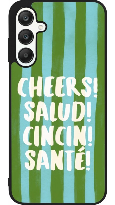 Samsung Galaxy A25 Case Hülle - Silikon schwarz Cheers 2026
