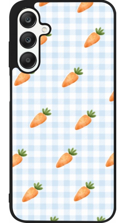 Samsung Galaxy A25 Case Hülle - Silikon schwarz Easter 2026 Pattern carrots