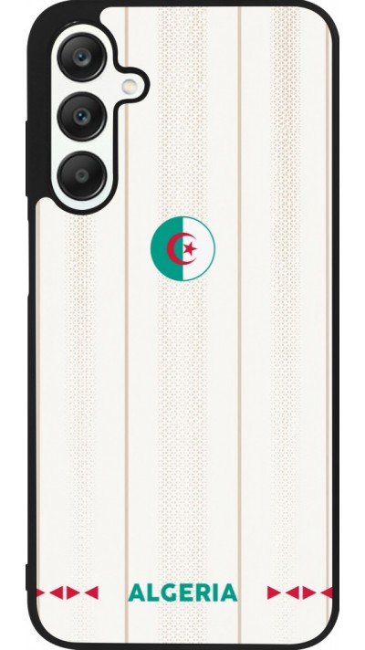 Samsung Galaxy A25 Case Hülle - Silikon schwarz Algerien 2026 personalisierbares Fussballtrikot