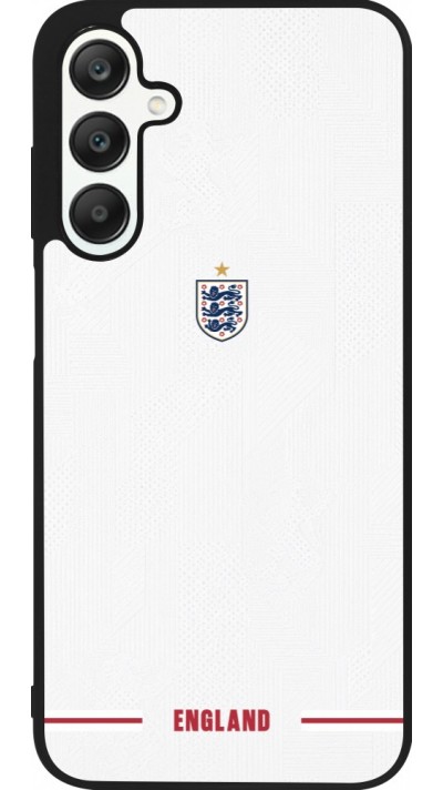 Samsung Galaxy A25 Case Hülle - Silikon schwarz England 2026 personalisierbares Fussballtrikot
