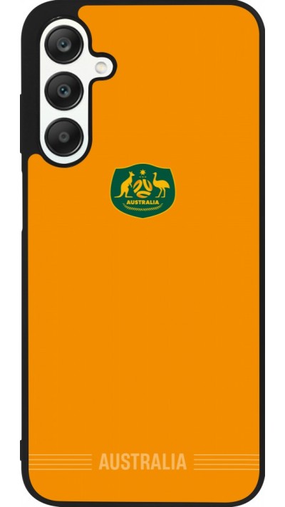 Samsung Galaxy A25 Case Hülle - Silikon schwarz Australien 2026 personalisierbares Fussballtrikot