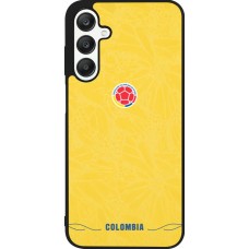 Samsung Galaxy A25 Case Hülle - Silikon schwarz Kolumbien 2026 personalisierbares Fussballtrikot