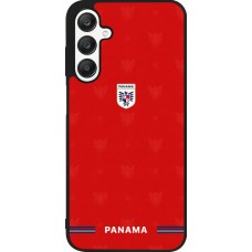 Samsung Galaxy A25 Case Hülle - Silikon schwarz Panama 2026 personalisierbares Fussballtrikot