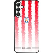 Samsung Galaxy A25 Case Hülle - Silikon schwarz Paraguay 2026 personalisierbares Fussballtrikot