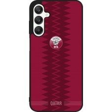 Samsung Galaxy A25 Case Hülle - Silikon schwarz Qatar 2026 personalisierbares Fussballtrikot