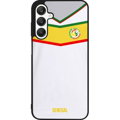 Samsung Galaxy A25 Case Hülle - Silikon schwarz Senegal 2022 personalisierbares Fußballtrikot