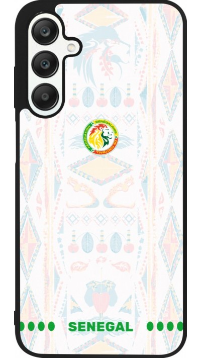 Samsung Galaxy A25 Case Hülle - Silikon schwarz Senegal 2026 personalisierbares Fussballtrikot