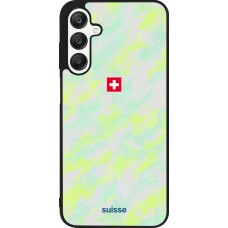 Samsung Galaxy A25 Case Hülle - Silikon schwarz Schweiz Away 2026 personalisierbares Fussballtrikot