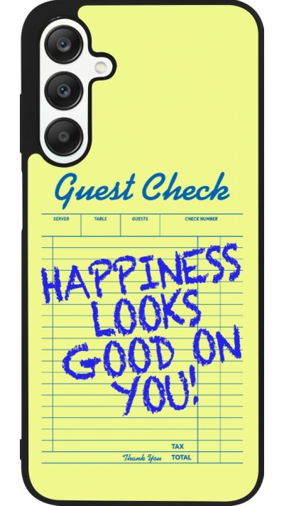 Samsung Galaxy A25 Case Hülle - Silikon schwarz Guest check 2026