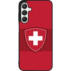 Samsung Galaxy A25 Case Hülle - Silikon schwarz Hockey World Championship Ecusson Suisse