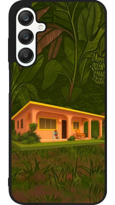 Samsung Galaxy A25 Case Hülle - Silikon schwarz Benitos house DTMF