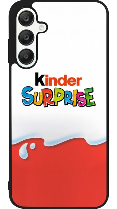 Coque Samsung Galaxy A25 - Silicone rigide noir Kinder Surprise
