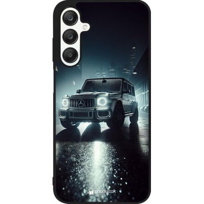 Samsung Galaxy A25 Case Hülle - Silikon schwarz Mercedes G AMG Nacht
