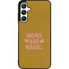 Samsung Galaxy A25 Case Hülle - Silikon schwarz Mom 2026 Are Magic