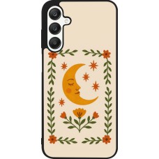 Samsung Galaxy A25 Case Hülle - Silikon schwarz Half moon stamp 2026