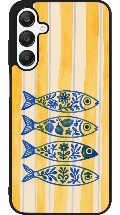 Samsung Galaxy A25 Case Hülle - Silikon schwarz Portuguese fish 2026