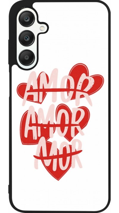 Samsung Galaxy A25 Case Hülle - Silikon schwarz Saint Valentines Day 26 Amor