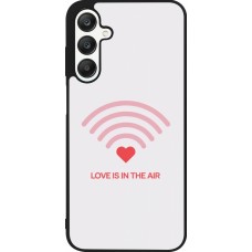 Samsung Galaxy A25 Case Hülle - Silikon schwarz Saint Valentines Day 26 Love is in the air