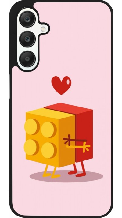 Samsung Galaxy A25 Case Hülle - Silikon schwarz Saint Valentines Day 26 Puzzle