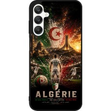 Samsung Galaxy A25 Case Hülle - Silikon schwarz Fussball Algerien splash 2026