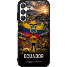Samsung Galaxy A25 Case Hülle - Silikon schwarz Fussball Ecuador splash 2026
