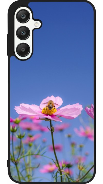 Samsung Galaxy A25 Case Hülle - Silikon schwarz Bee on a flower 2026
