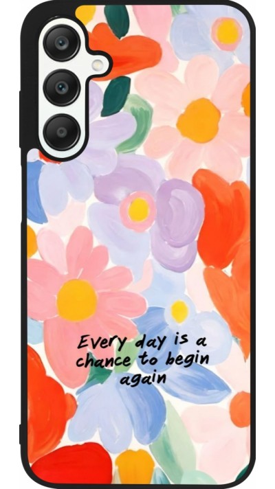 Samsung Galaxy A25 Case Hülle - Silikon schwarz Every day is a chance 2026