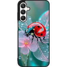 Samsung Galaxy A25 Case Hülle - Silikon schwarz Ladybird in bloom Spring 2026