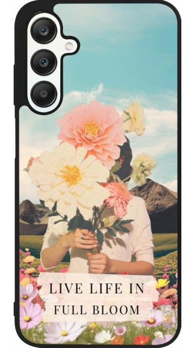 Samsung Galaxy A25 Case Hülle - Silikon schwarz Live life in full moon 2026