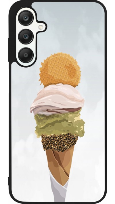 Samsung Galaxy A25 Case Hülle - Silikon schwarz Summer 2025 Cornet