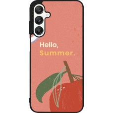 Samsung Galaxy A25 Case Hülle - Silikon schwarz Summer 2025 Hello summer