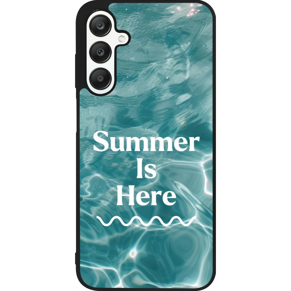 Samsung Galaxy A25 Case Hülle - Silikon schwarz Summer 2025 Summer is here