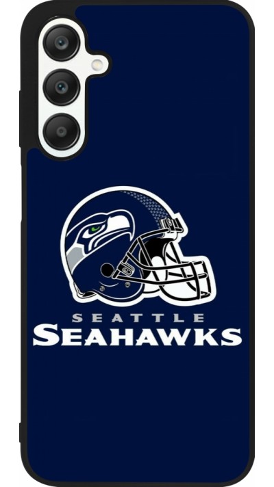 Samsung Galaxy A25 Case Hülle - Silikon schwarz Super Bowl 26 Seattle 3