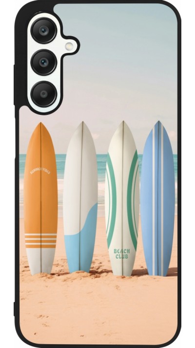 Samsung Galaxy A25 Case Hülle - Silikon schwarz Summer surfboard 2025