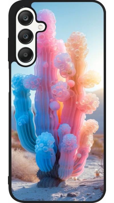 Samsung Galaxy A25 Case Hülle - Silikon schwarz Artificial vegetation 2025